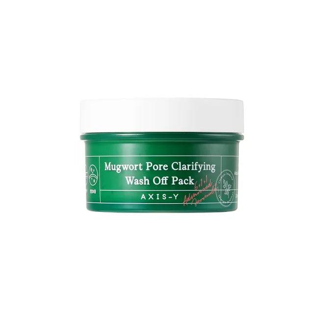 AXIS - Y - Mugwort Pore Clarifying Wash Off Pack - Masque purifiant - ajk. Glow Beauty
