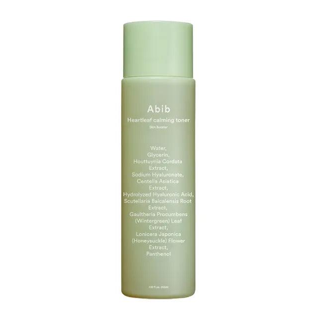 Abib - Heartleaf Calming Toner Skin Booster - Tonique apaisant - ajk. Glow Beauty