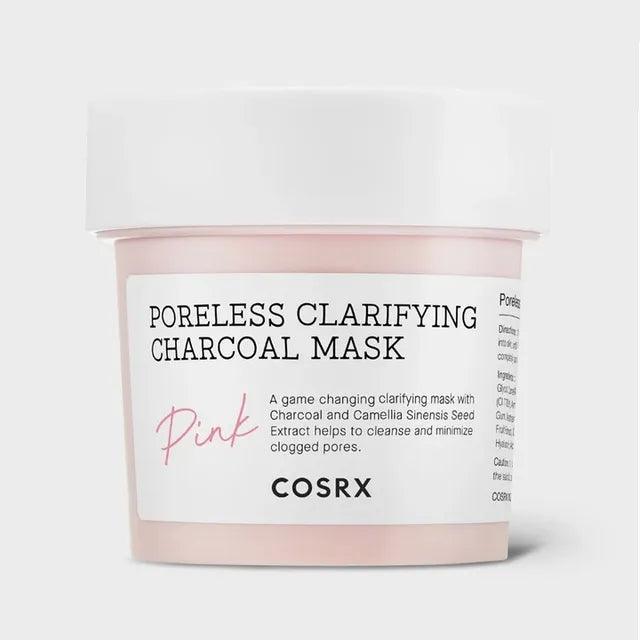 COSRX - Poreless Clarifying Charcoal Mask Pink - Masque purifiant - ajk. Glow Beauty