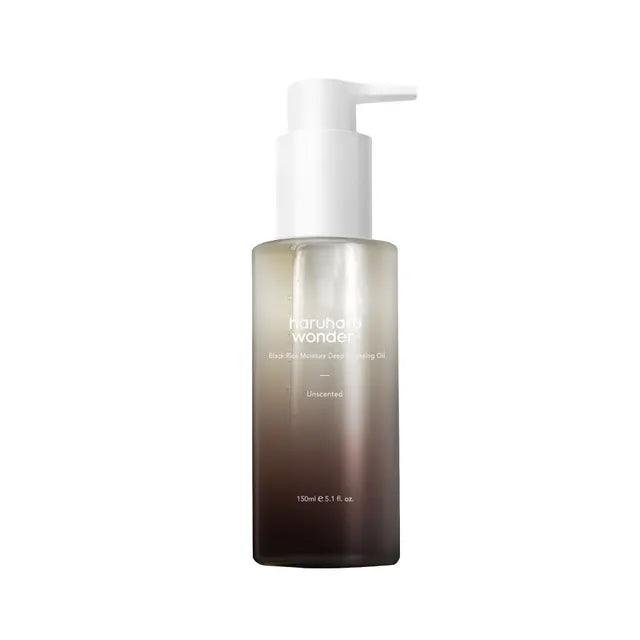 Haruharu wonder - Black Rice Moisture Deep Cleansing Oil - Huile démaquillante hydratante au riz noir - ajk. Glow Beauty