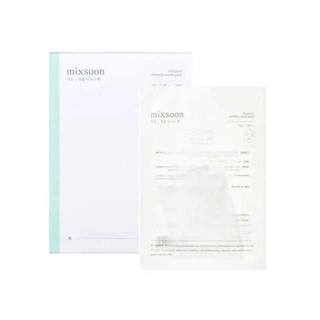 Mixsoon - Centella Mask - Masque Tissu Visage - ajk. Glow Beauty