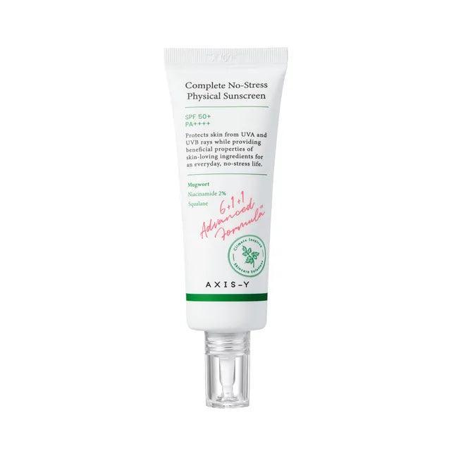 AXIS - Y - Complete No-Stress Physical Sunscreen (V3) - Crème solaire - ajk. Glow Beauty