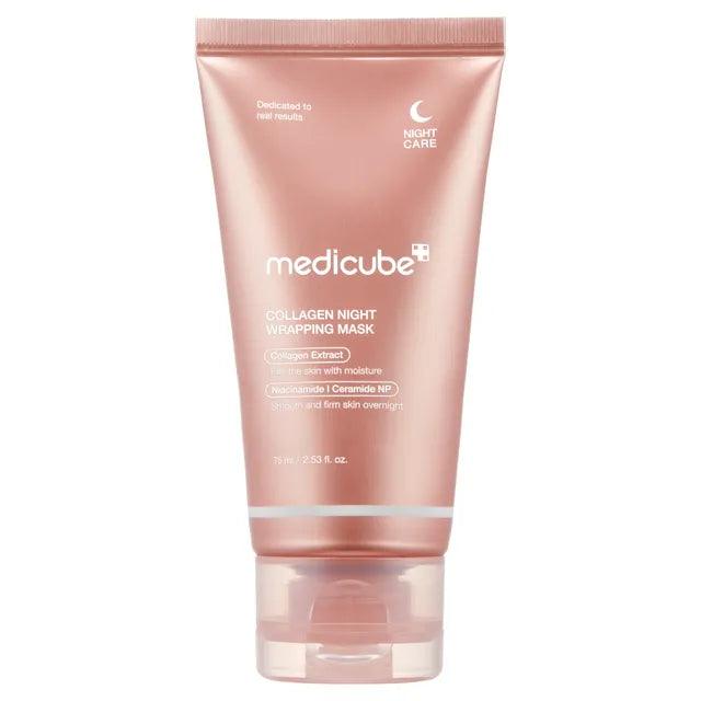 Medicube - Collagen Night Wrapping Mask - Masque nuit au collagène - ajk. Glow Beauty
