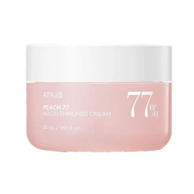 Anua - Peach 77 Niacin Enriched Cream - Crème hydratante - ajk. Glow Beauty