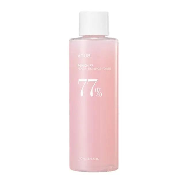 Anua - Peach 77 Niacin Essence Toner - Essence hydratante - ajk. Glow Beauty