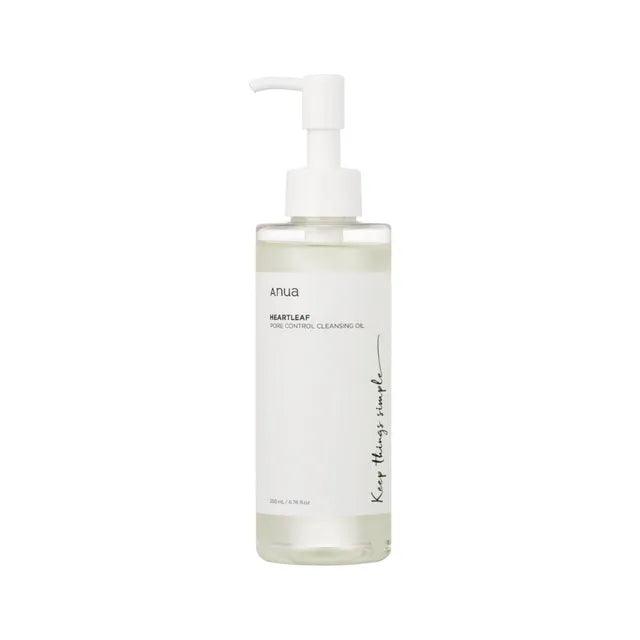 Anua - Heartleaf Pore Control Cleansing Oil - Huile nettoyante anti-pores - ajk. Glow Beauty