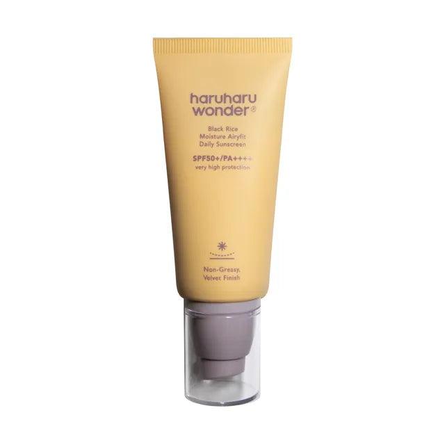 Haruharu wonder - Black Rice Moisture Airyfit Sunscreen - Crème solaire - ajk. Glow Beauty