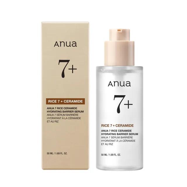 Anua - 7 Rice Ceramide Hydrating Barrier Serum - Sérum hydratant au riz - ajk. Glow Beauty