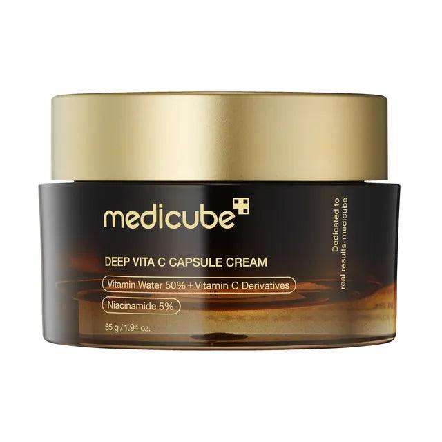 Medicube - Deep Vita C Capsule Cream - Crème éclaircissante - ajk. Glow Beauty