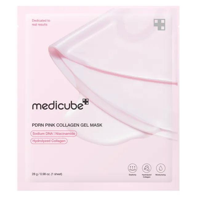 Medicube - PDRN Pink Collagen Gel Mask - Masque gel au collagène rose PDRN - ajk. Glow Beauty