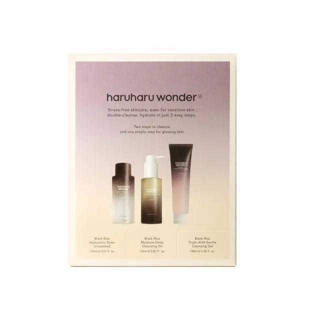 Haruharu wonder - Cleanse and Glow Set - ajk. Glow Beauty